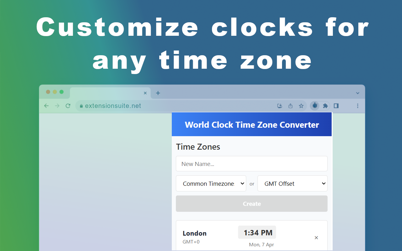 Best Chrome Extension for Time Zone Tracking